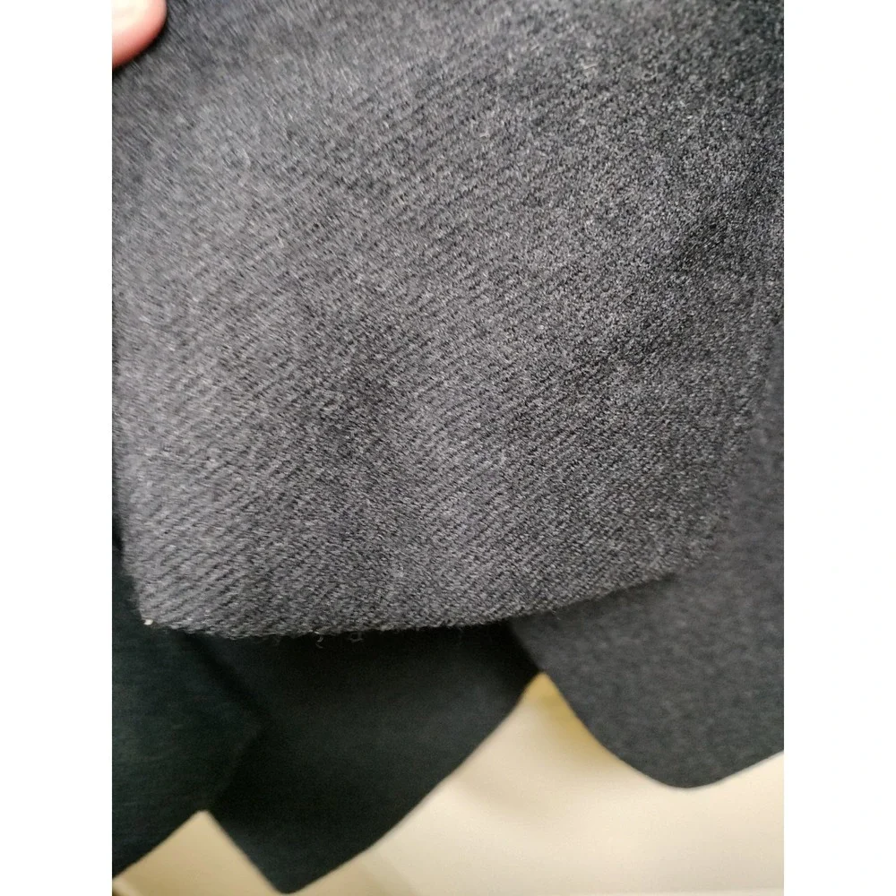 Lauren Ralph Lauren Mens Sport Coat Blazer 46L Gray Wool Tweed Plaid Lining